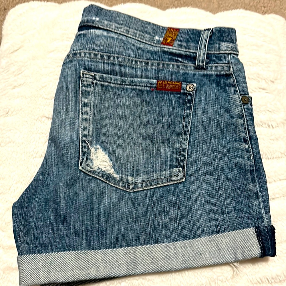 7 for all Mankind Jean shorts